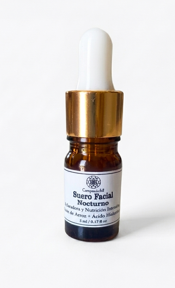 Suero Facial Nocturno con Ácido Hialurónico