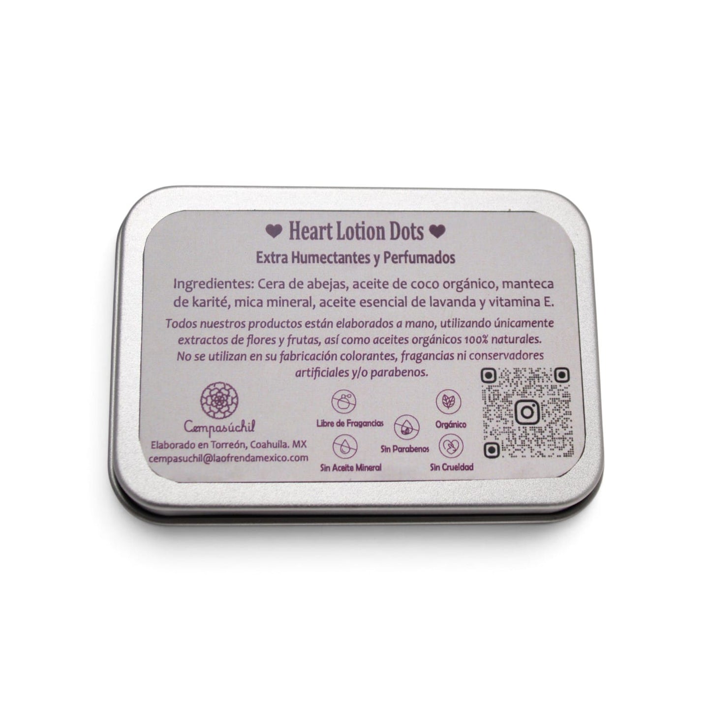 Lotion Dots - Crema Sólida Perfumada - Lavanda